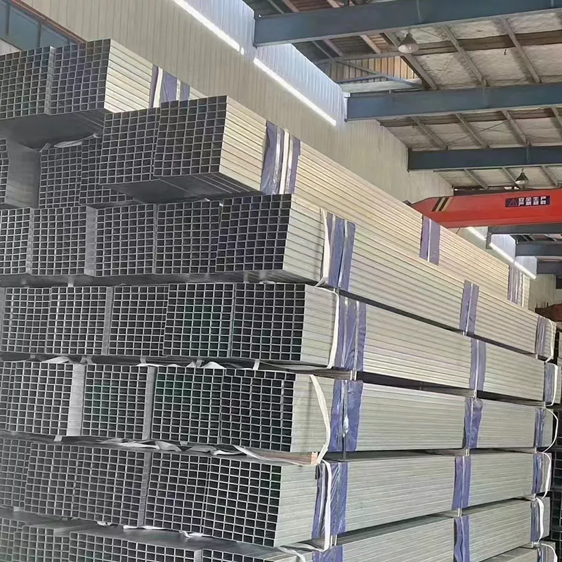 Tubo quadrato zincato