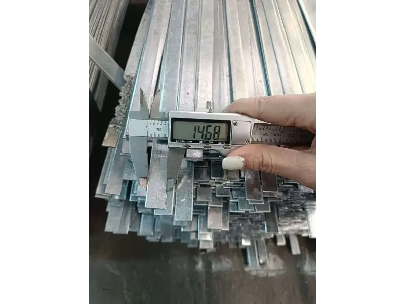 hot-dip galvanized flat steel